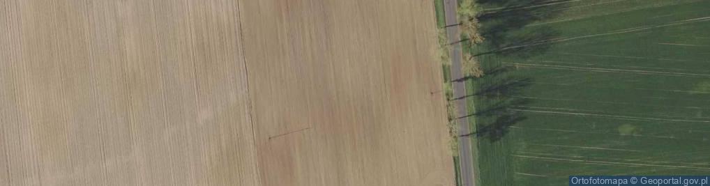 Zdjęcie satelitarne Strzelce droga do Ratowa