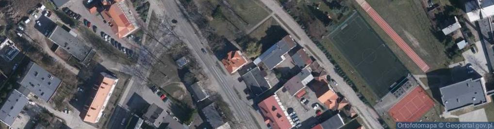Zdjęcie satelitarne Strzelce Krajenskie church