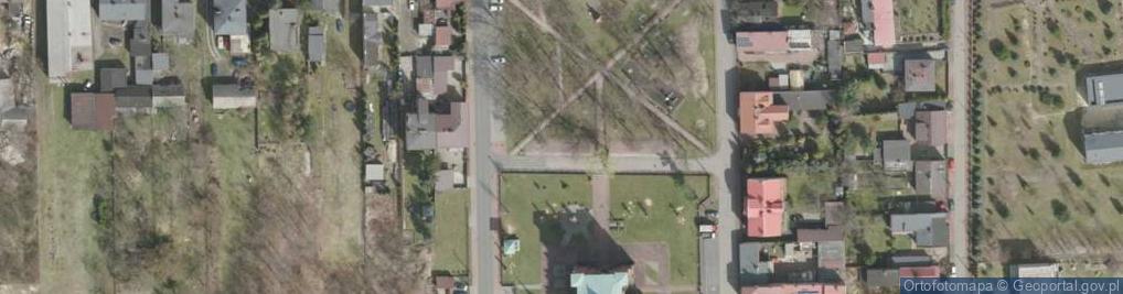Zdjęcie satelitarne Strzemieszyce Kosicol wejscie