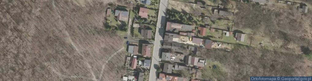 Zdjęcie satelitarne Strzemieszyce Małe kościół2