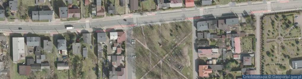 Zdjęcie satelitarne Strzemieszyce pomnik