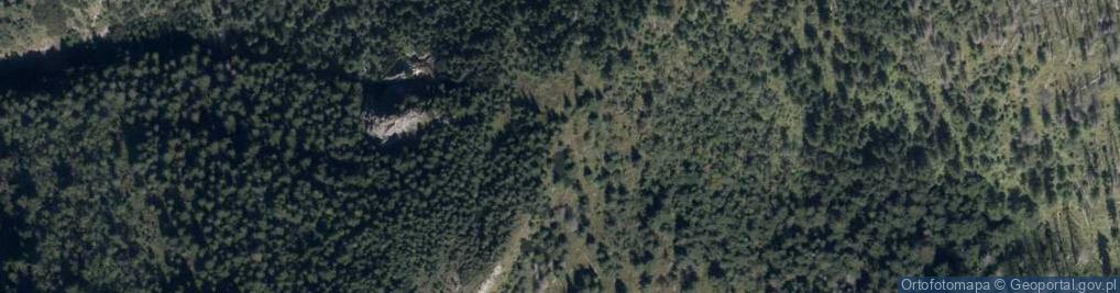 Zdjęcie satelitarne Suche Czuby Kondrackie