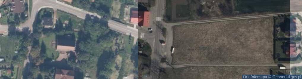 Zdjęcie satelitarne Suchy Dąb, kaplička