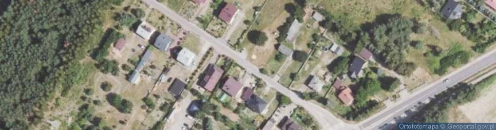 Zdjęcie satelitarne Sudół (powiat ostrowiecki) kamień Powstanie Styczniowe 20101003