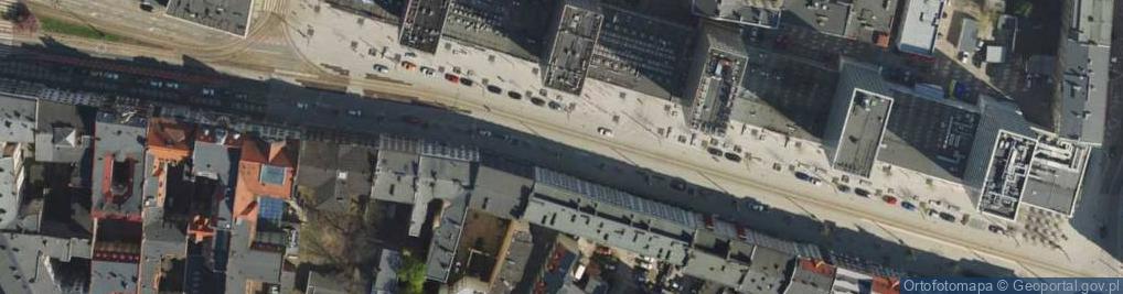 Zdjęcie satelitarne Św. Marcin Street