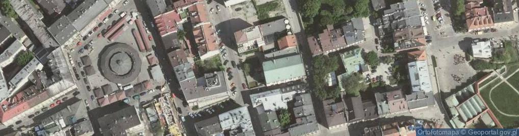 Zdjęcie satelitarne SynagogaMizrachiKrakow1