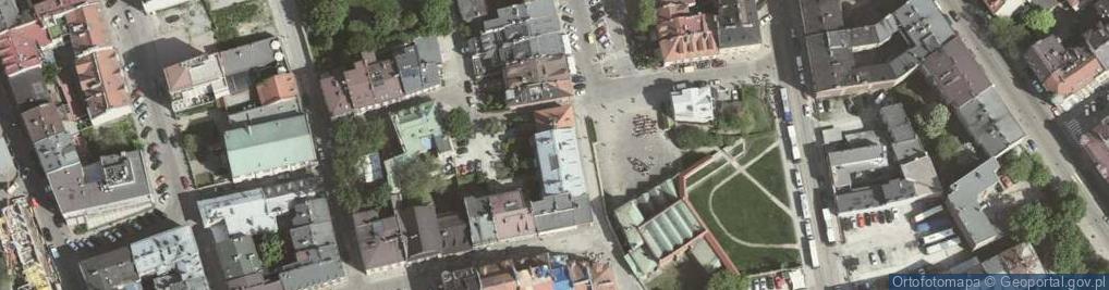 Zdjęcie satelitarne Synagogue Gmilus Chasidim Debais Hakneses, 28 Szeroka street,Kazimierz,Krakow,Poland