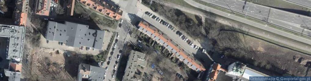Zdjęcie satelitarne Szczecin Domki Profesorskie piwnica