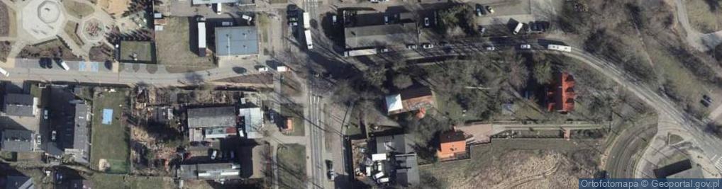 Zdjęcie satelitarne Szczecin Krzekowo kosciol 1