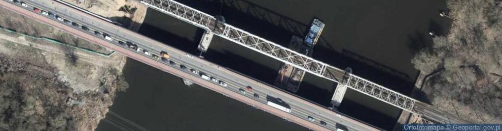 Zdjęcie satelitarne Szczecin Most I Armii Wojska Polskiego