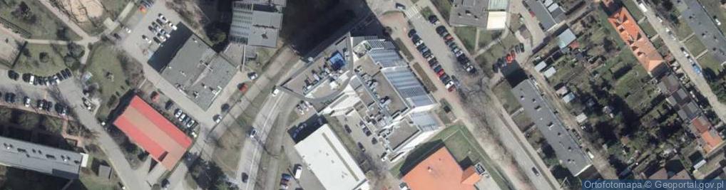 Zdjęcie satelitarne Szczecin Osiedle Bandurskiego Wiezowiec Widok 1