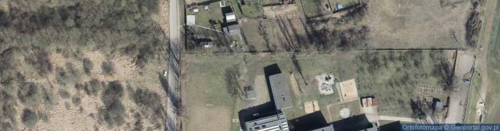 Zdjęcie satelitarne Szczecin ul Nehringa kosciol a