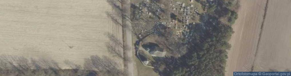 Zdjęcie satelitarne Szczyty-Dzięciołowo - Graveyard