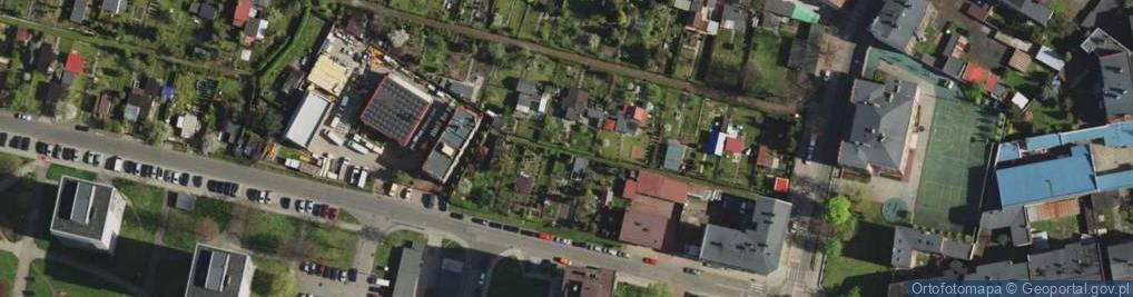 Zdjęcie satelitarne Szkola podstawowa nr 34 w Chorzowie