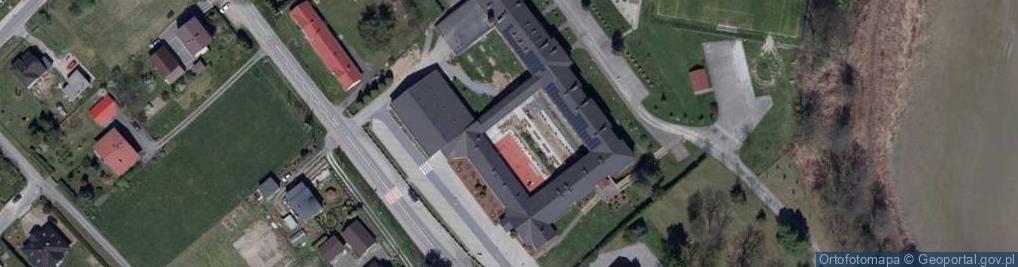 Zdjęcie satelitarne Szkoła Podstawowa w Pielgrzymowicach