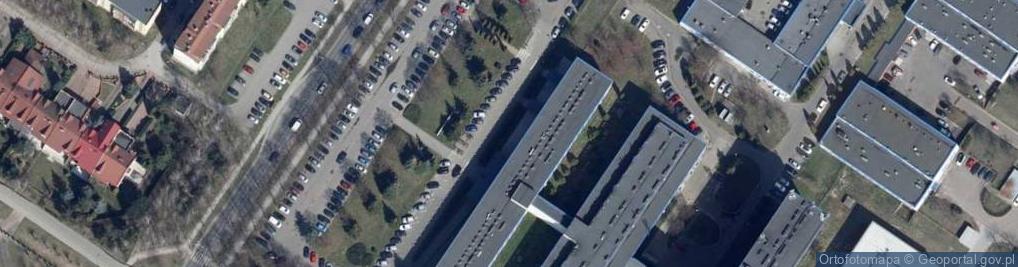 Zdjęcie satelitarne Szpital Sieradz
