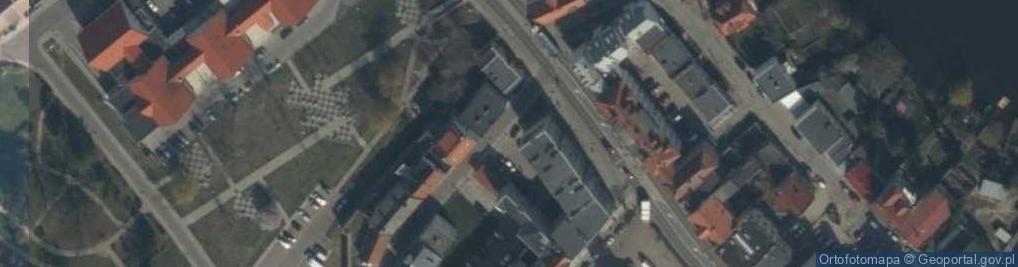 Zdjęcie satelitarne Sztum Ewangelicki front