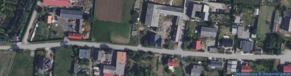 Zdjęcie satelitarne Szymanowo kapliczka