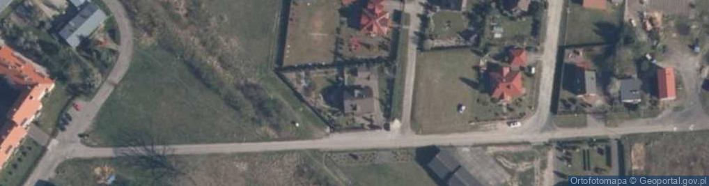 Zdjęcie satelitarne Tablica na Wieży Zamkowej w Golczewie