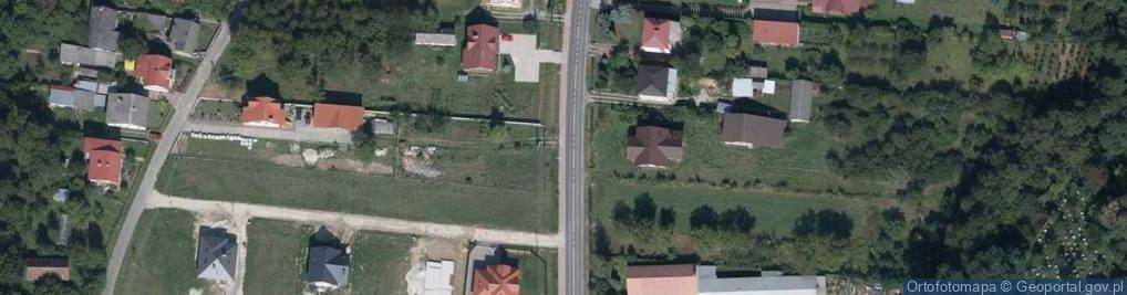 Zdjęcie satelitarne Tarnogród Pomnik Brama Korchowska