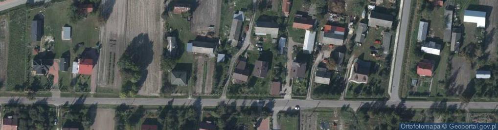 Zdjęcie satelitarne Tarnoszyn-kosciol