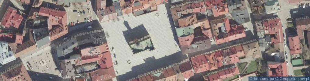 Zdjęcie satelitarne Tarnów-dworzec PKS