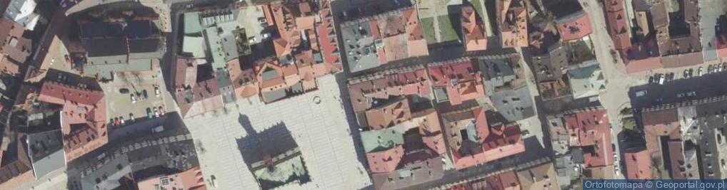 Zdjęcie satelitarne Tarnów, Rynek, detail budovy
