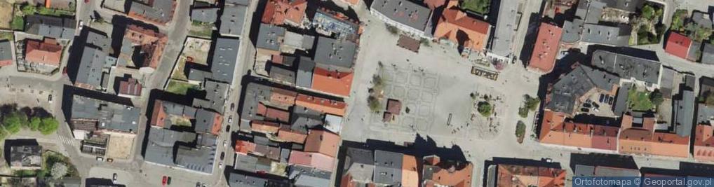 Zdjęcie satelitarne Tarnowskie Góry - Market square 01