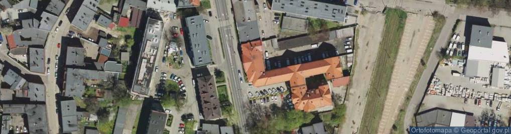 Zdjęcie satelitarne Tarnowskie Góry - Policja