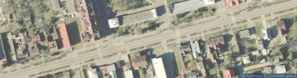 Zdjęcie satelitarne Terespol-pomnik-poradziecki