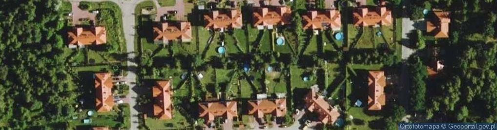 Zdjęcie satelitarne Terraced-houses budki-kozerkowski 2