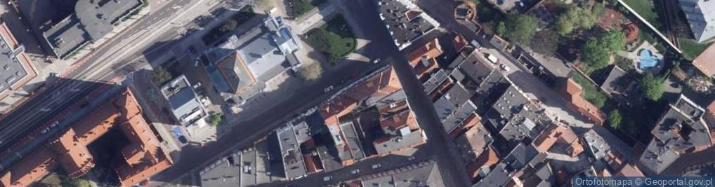 Zdjęcie satelitarne Torun Brama Chelminska od zachodu
