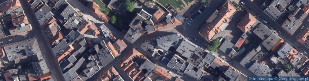 Zdjęcie satelitarne Toruń, Most Pauliński
