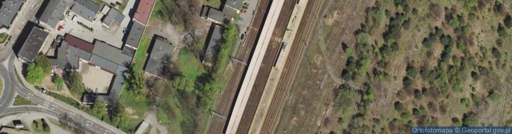 Zdjęcie satelitarne Train station Tarnowskie Gory 19062008 01
