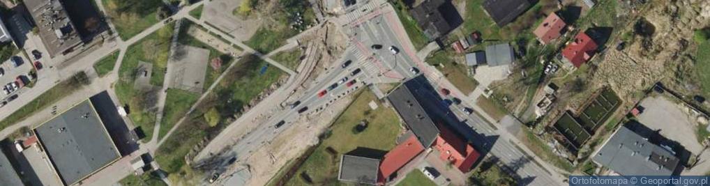 Zdjęcie satelitarne Trasa Kwiatkowskiego Gdynia1