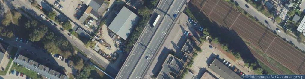 Zdjęcie satelitarne Trasa Kwiatkowskiego Gdynia5