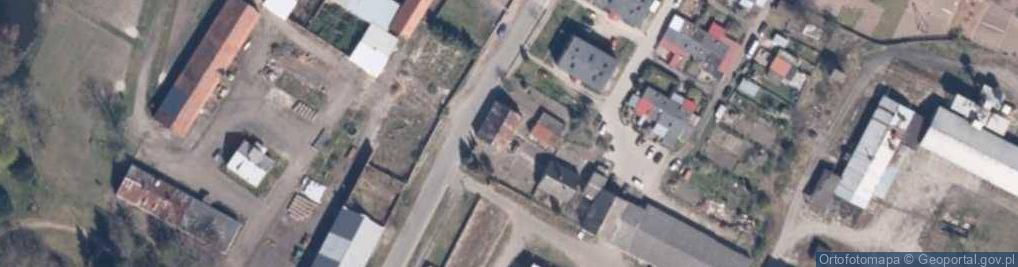 Zdjęcie satelitarne Troszyn (powiat gryfinski) elewator