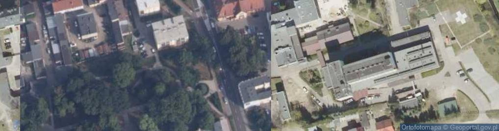 Zdjęcie satelitarne Trzcianka Town Hall south 2011-03
