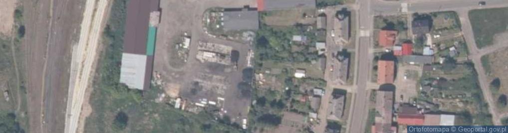 Zdjęcie satelitarne Trzebiatow Town Square 2008-02