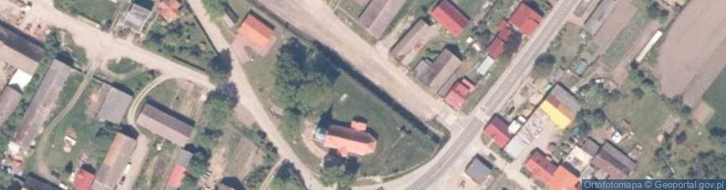 Zdjęcie satelitarne TrzebuszKosciol01