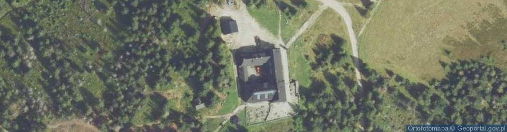 Zdjęcie satelitarne Turbacz, schronisko, wnetrze