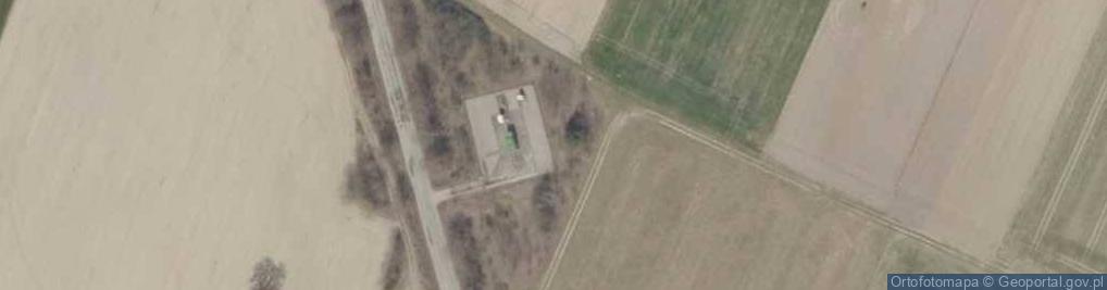 Zdjęcie satelitarne Turosn Dolna - SRP na gazociągu