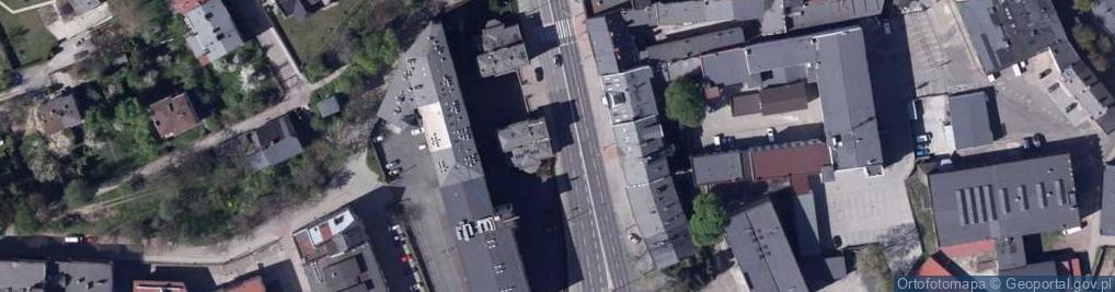 Zdjęcie satelitarne Ul. Partyzantów (Bielsko-Biała)
