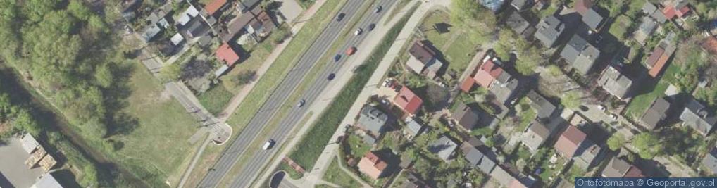 Zdjęcie satelitarne Ulica Krańcowa w Lublinie