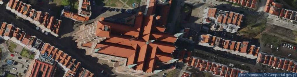 Zdjęcie satelitarne Ulica Plebania w Gdańsku