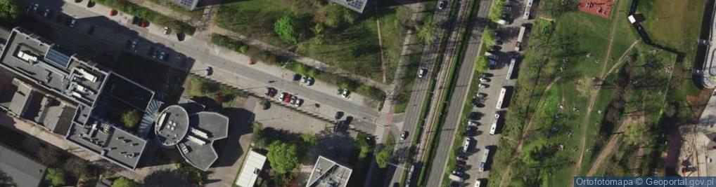 Zdjęcie satelitarne UlicaWielka-zeSleznej
