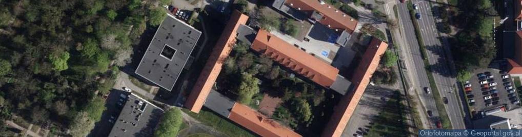 Zdjęcie satelitarne Uniwersytet Kazimierza Wielkiego mapa