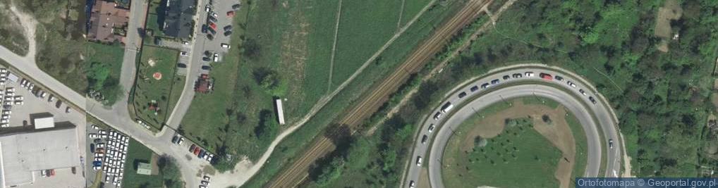 Zdjęcie satelitarne UP im. KEN - ul. Mazowiecka 43 Kraków