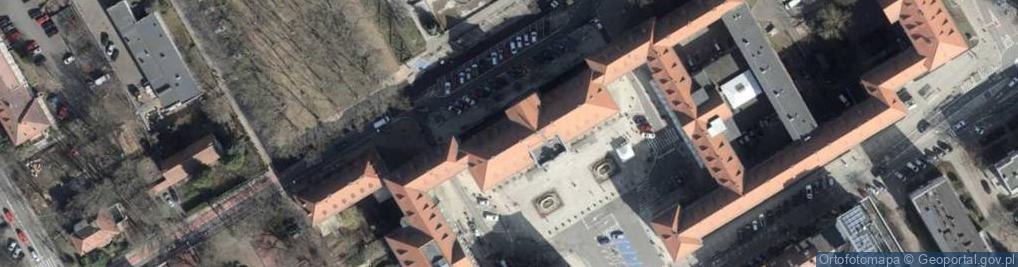 Zdjęcie satelitarne UrzadMiejskiWSzczecinie