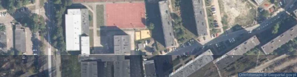 Zdjęcie satelitarne Ustka kosciol